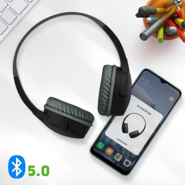 Bluetooth Headset Autonomy 30h Kontrollknappar SOUNDFORM Mini Belkin Svart