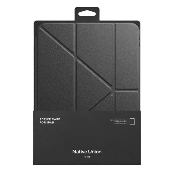 Fleksibelt Etui 4 Positioner - NATIVE UNION - Active Folio - iPad 11/10.9 - Sort - Genanvendte Materialer Svart