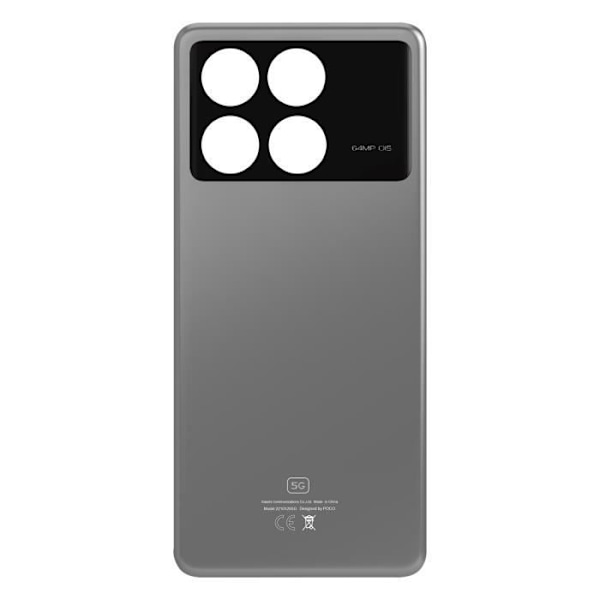 Varaakkamoakku Xiaomi Poco X6 Pro Harmaa - AVIZAR - Malli Poco X6 Pro - Väri Harmaa Grå