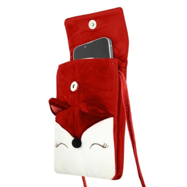 Röd Fox Design telefonväska