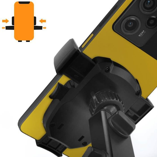 Tuki Auto Smartphone Imukuppi ja Kytkimen Lataaja 30W 2x USB HAMMER Svart