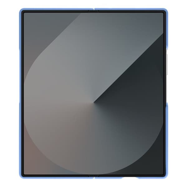 Coque - Samsung - Galaxy Z Fold 6 - Blød Berøring - Touch Stylus - Robust Beskyttelse Blå