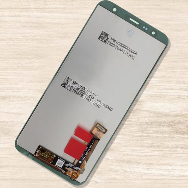 Galaxy J4 Plus ja J6 Plus LCD-näyttö ja kosketuslasi Alkuperäinen Samsung Black Svart