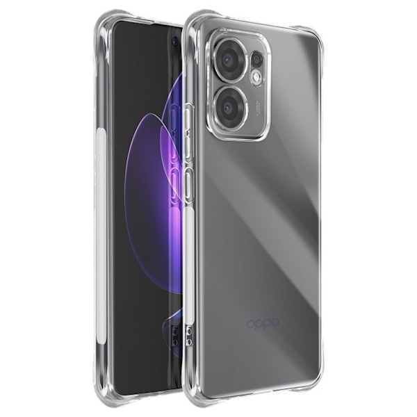 Suojakotelo Oppo Reno 13 F ja 13 FS iskunkestävä vahvistetut kulmat läpinäkyvä Vit
