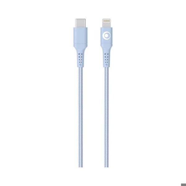 USB-C / Lightning 3A Opladnings- og Overførselskabel Power Delivery 60W 1.2m BigBen Connected Blå