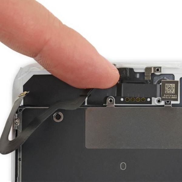 Frontkamera - Apple - iPhone 8 Plus - Frontlinsmodul - Anslutningskabel - Svart Svart