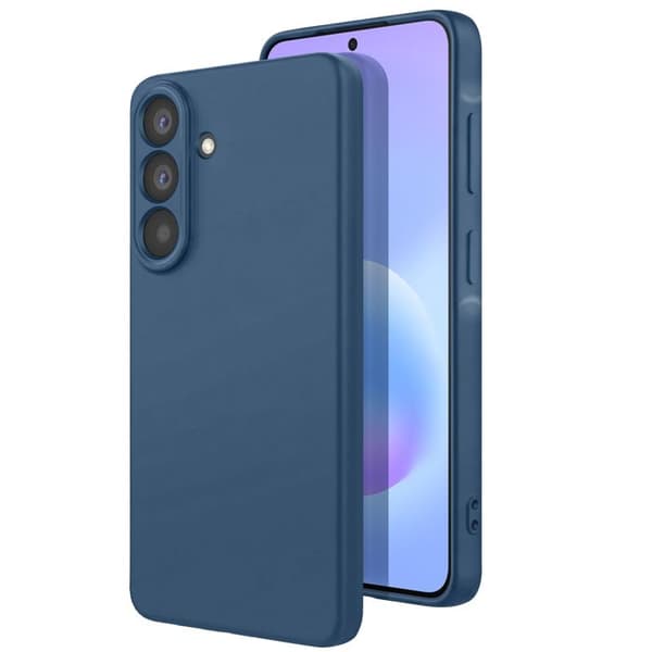 Silicone Soft-Touch Cover til Galaxy A57 Fast Cover Serie Blå Blå