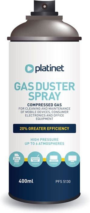 Aerosoldammare med pistol / Luftblasare, 400ml