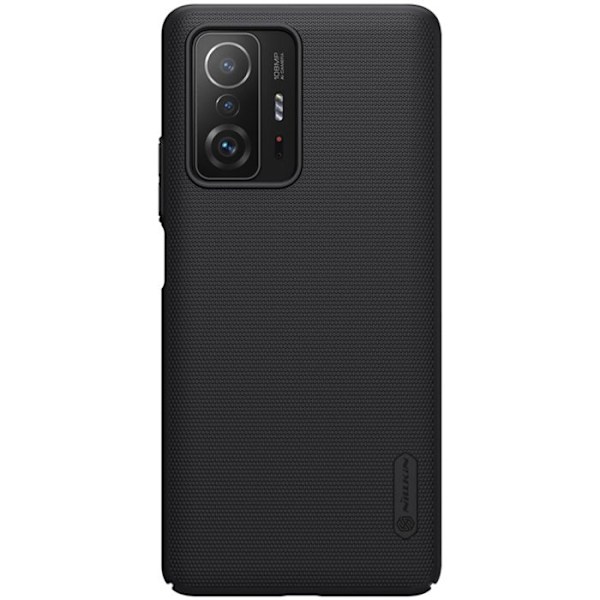 Kotelo - NILLKIN - Super Frosted Shield - Xiaomi 11T (Pro) - Musta - Liukumaton - Tyylikäs sort