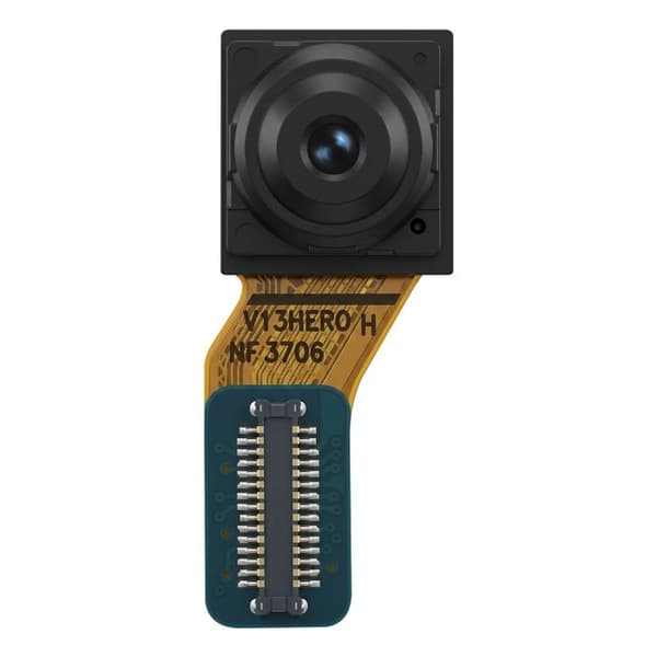 Originalt Frontkamera til Galaxy A25 5G 13MP Selfie Sensor Samsung Sort Svart
