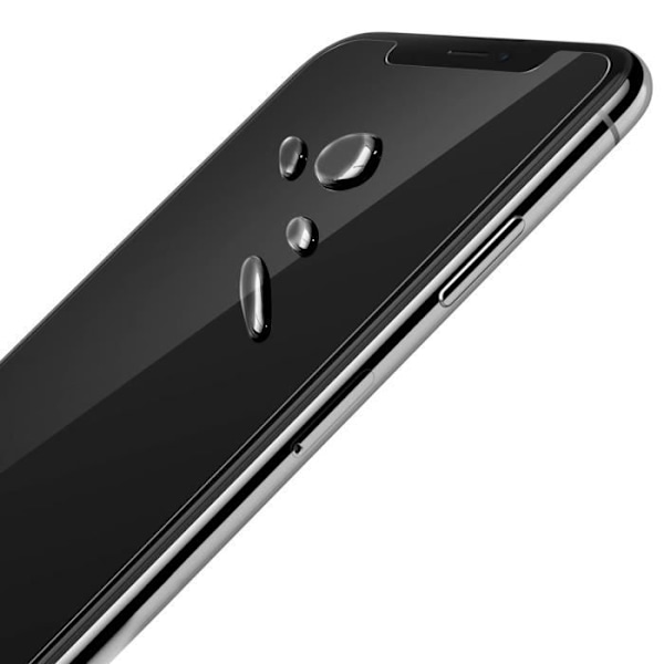 Suojakalvo - ForceGlass - iPhone X/XS - Karkaistu lasi - Naarmunkestävä - Elinikäinen takuu Transparent
