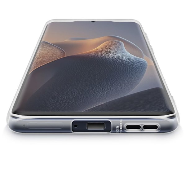 Coque för Motorola Edge 60 Fusion och Edge 60 Silikon Mjuk Transparent Vit