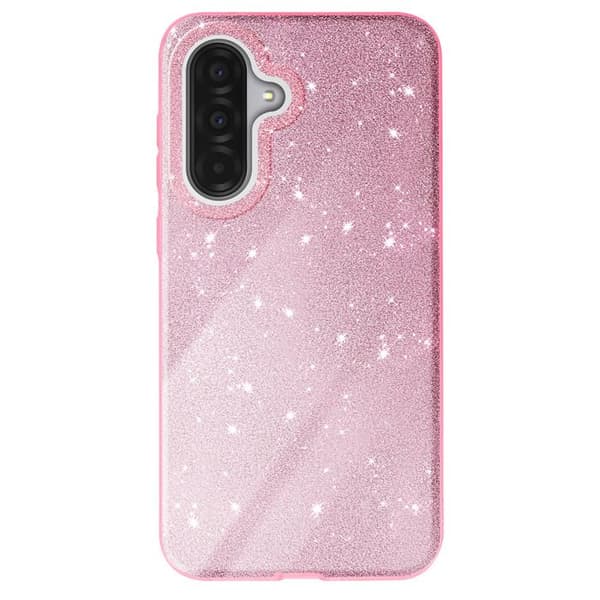 Coque - Samsung - Galaxy A36 - Antichock - Pailletter - Rosa Puder Rosa