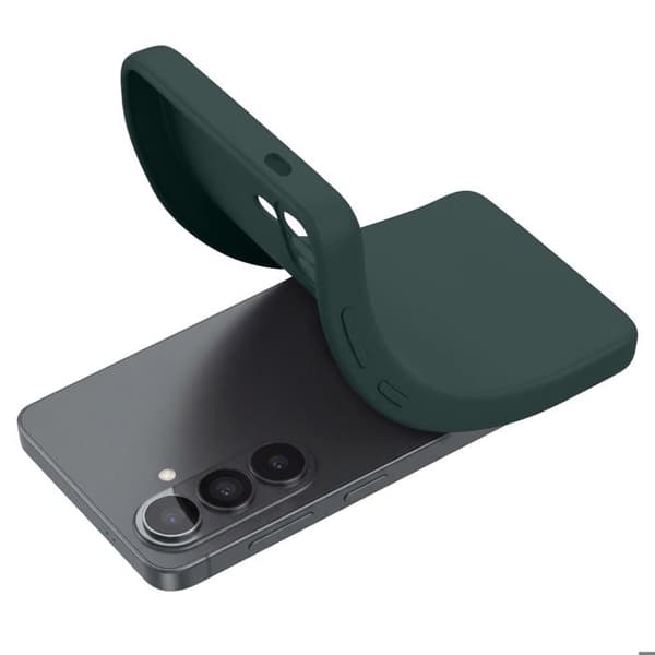 Silicone Soft-Touch-skal för Galaxy S26 i grangrön Grön