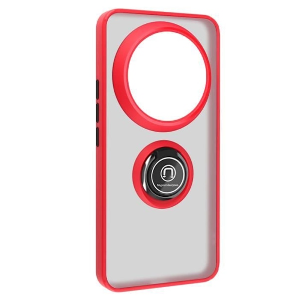 Fodral till Xiaomi 14 Ultra - AVIZAR - Metallringstödfunktion - Röd Röd