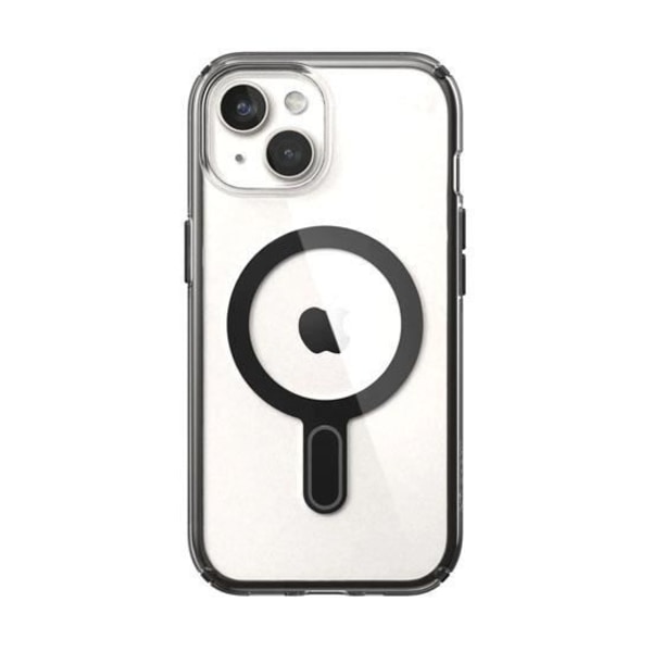 Speck Presidio Perfect-Clear Click-Lock-fodral för iPhone 15/14/13 Klar/svart