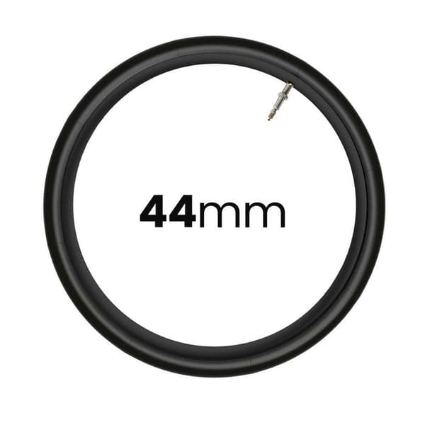Gummislange 16x1.75 til 1.90 til cykel med 44mm ventil sort