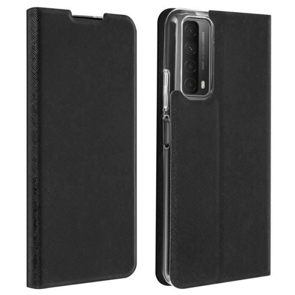 Folioetui - BIGBEN - Huawei P Smart 2021 - Kortholder - Støttefunktion - Sort Svart