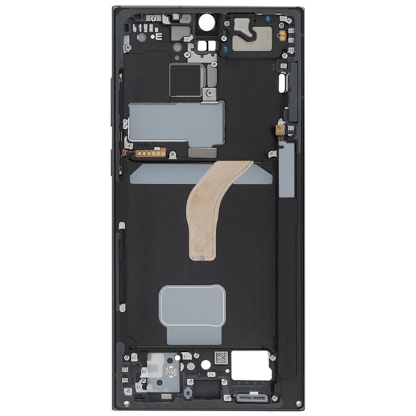 Erstatningscentralchassis til Galaxy S22 Ultra Service Pack Samsung Grå Grå