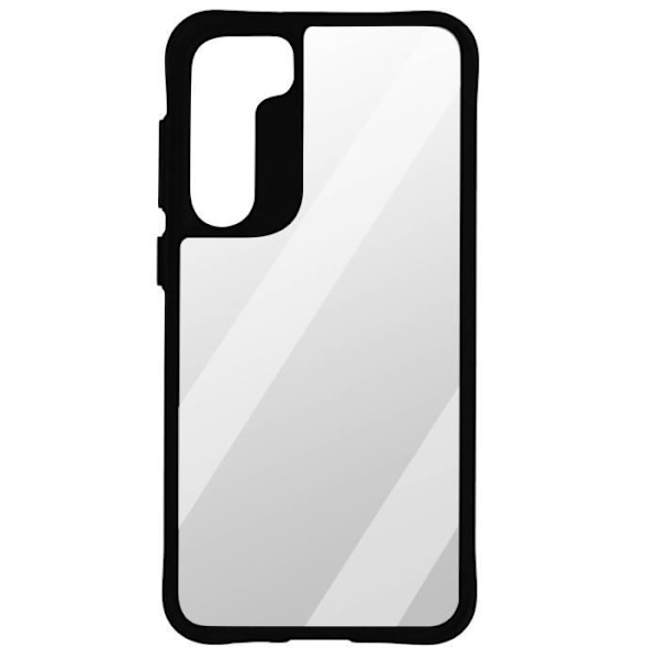 Suojakuori Samsung Galaxy S23 Plus - 3MK - Satin Armor Case+ - Putoamista estävä 1,85 m - Musta Contour musta