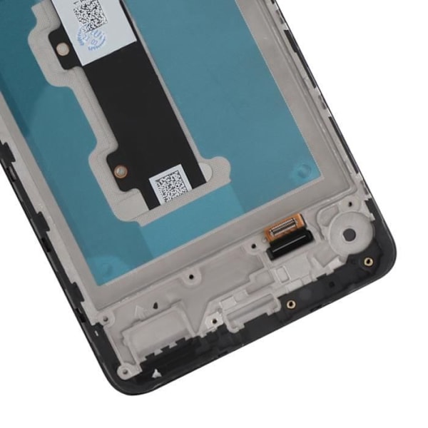 Original Motorola E22 / E22i LCD-skærm + berøringsglas (med ramme) Motorola lysegrå Grå