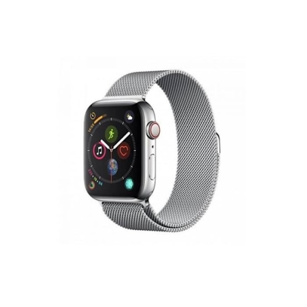 Armbånd til Apple Watch 42 / 44 / 45 / 49 mm Milanese Mesh Devia Sølv - DEVIA - Rustfrit stål - Blandet Grå