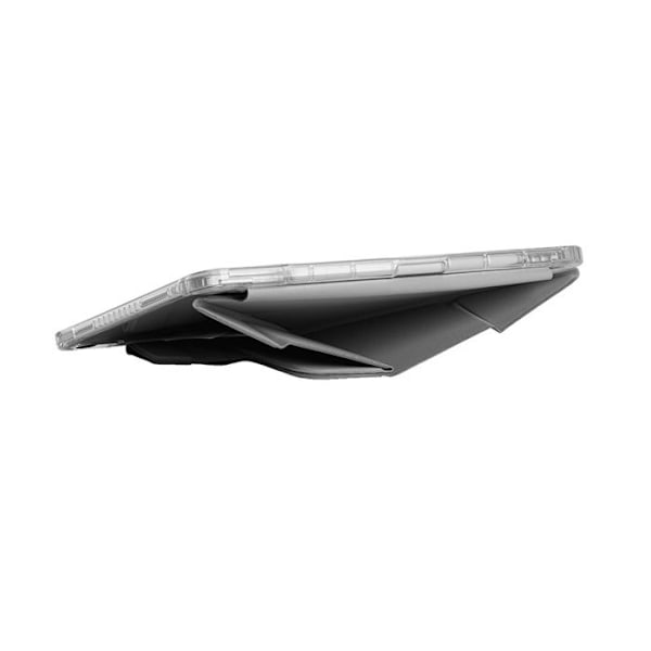 Origami-fodral - STM - iPad 10,9" (2022) - Grå - Stötskydd - Inbyggt ställ Grå