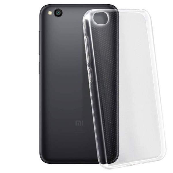 Coque - ILMOITTAA - Xiaomi Redmi Go - Pehmeä Silikoni - Utrakevyt - Läpinäkyvä Valkoinen Klar vit