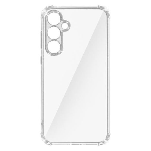 Fodral till Samsung Galaxy A55 5G Silikon Stötsäker förstärkta hörn Akashi Transparent Transparent