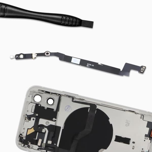 Erstatning Bluetooth dug til iPhone 12 - AVIZAR - Sort - 100% funktionel kompatibel Svart