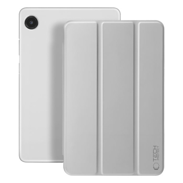 Klapskede til Galaxy Tab A11 med Multi-vinkel Støtte og Auto-Vågn Tech Protect Grå Grå