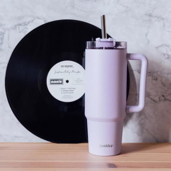 Isoleret kop - QUOKKA - Stream - 950 ml - Rustfrit stål - Lilla Violett