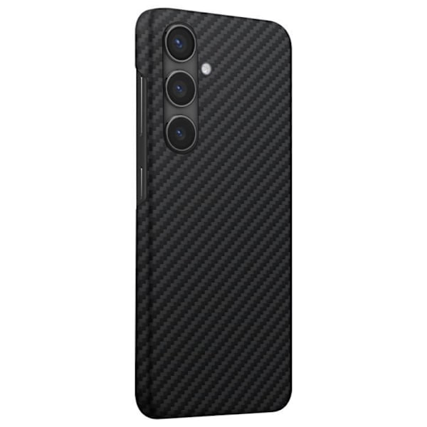 Coque til Samsung Galaxy S25 Original Samsung Carbon Effekt Sort Svart