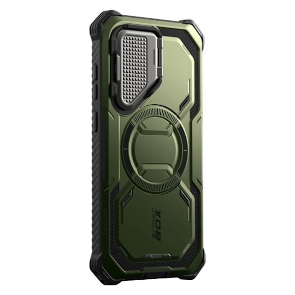 Coque Intégrale til Samsung S25 Plus Stødabsorberende MagSafe Kompatibel I-Blason Grøn Grön