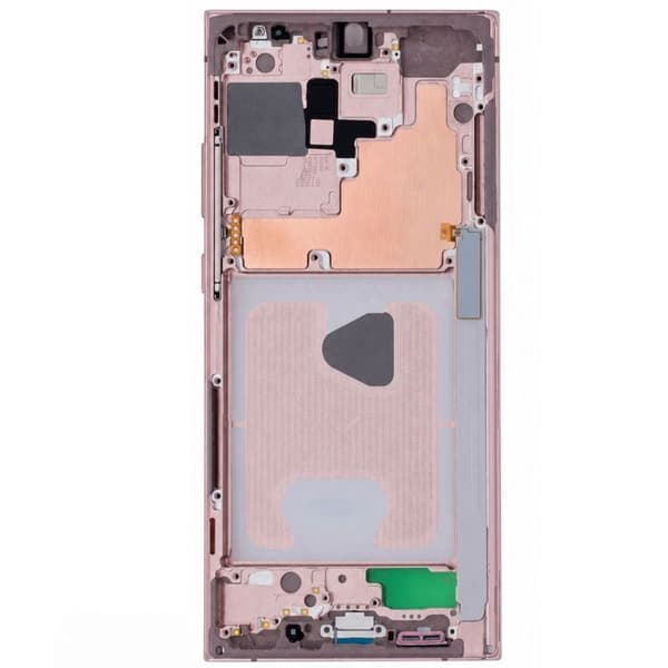 Erstatningscentralchassis til Samsung Galaxy Note 20 Ultra Bronze brun