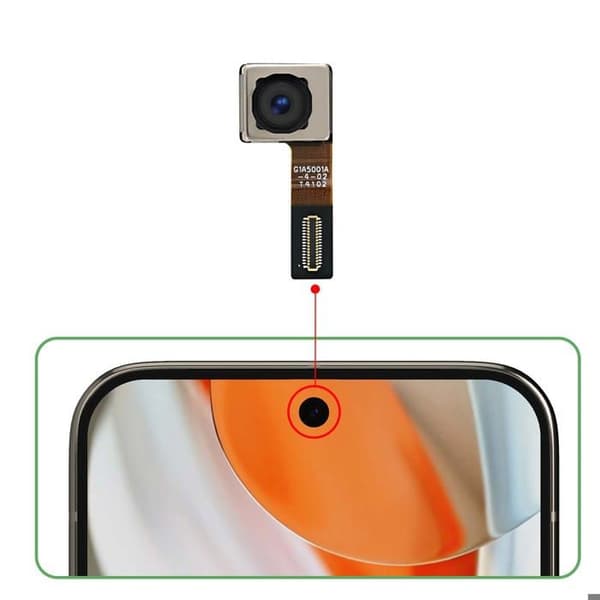 Etukamera Google Pixel 9 Pro XL 42MP Selfie-anturi Musta