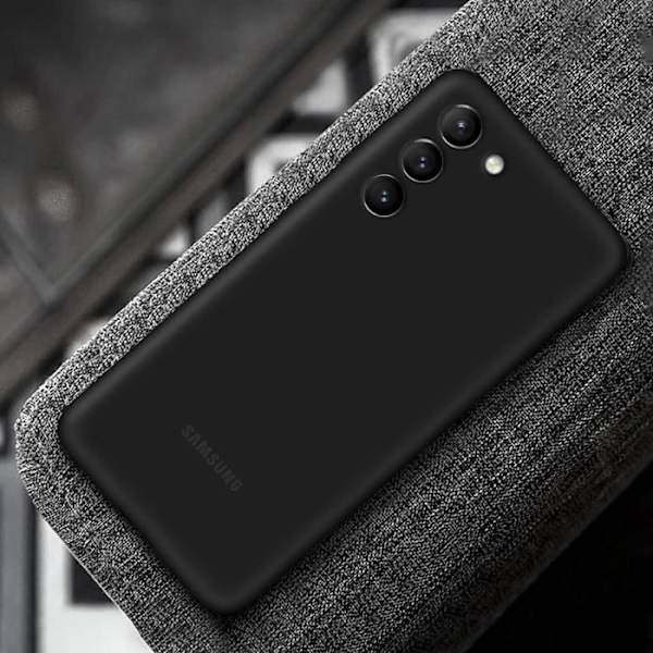Cover Samsung Galaxy S21 Plus Soft Touch Silikone Cover Original sort