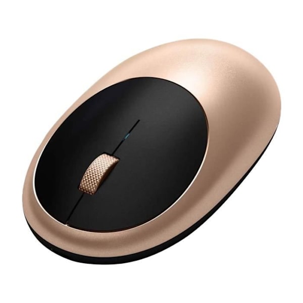 Bluetooth-mus Ergonomisk design Uppladdningsbar USB-C M1 Satechi Gold Gul