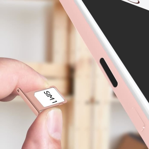 iPhone 7 SIM-kortin vaihtokelkka vaaleanpunainen