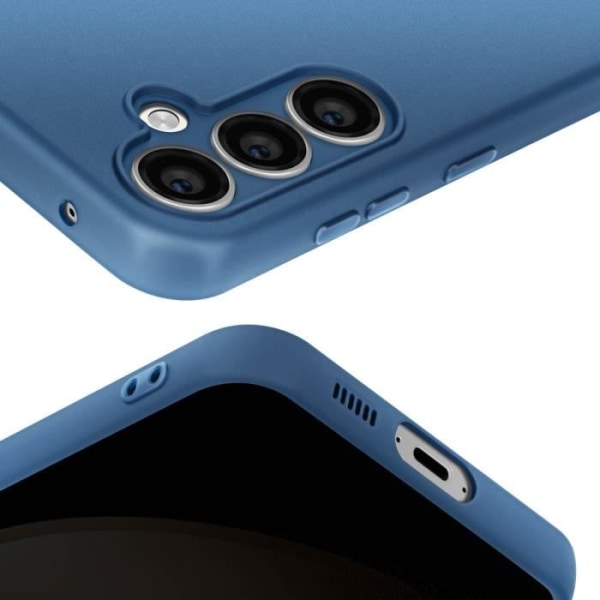 Taske til Samsung S23 FE Silikone Matt Finish Soft Touch Myway Blue Blå