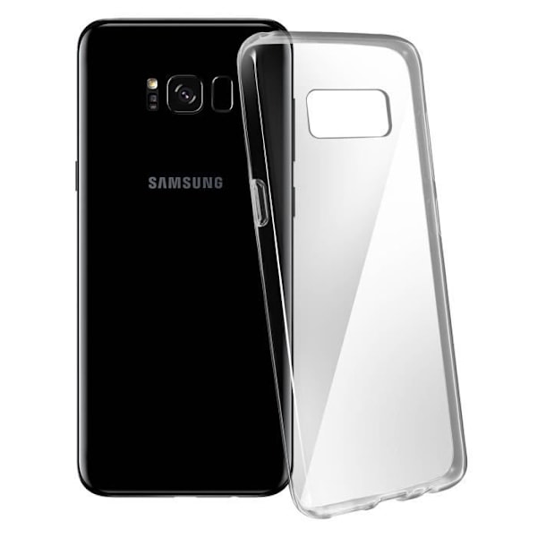 Kotelo - AVIZAR - Galaxy S8 - Pehmeä geelisilikoni - Naarmuuntumaton suoja - Läpinäkyvä Transparent