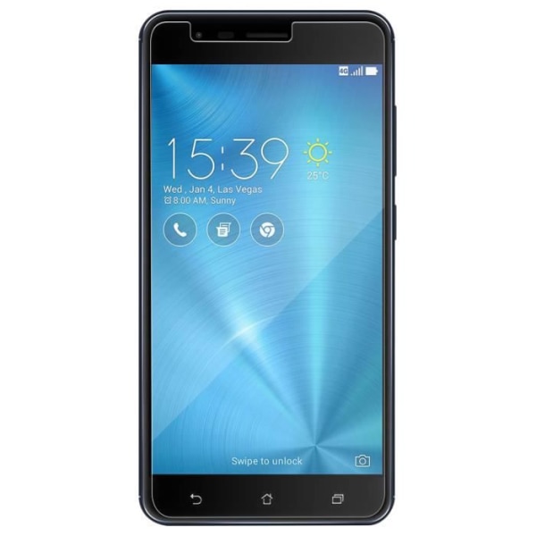 Skyddsglas - Asus - ZenFone 3 Zoom / Zoom S - Härdat glas - Ultrarobust - Ultrafint