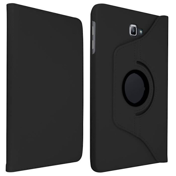 360° roterande flerpositionsfodral för Samsung Galaxy Tab A 10.1 (2016) - Svart