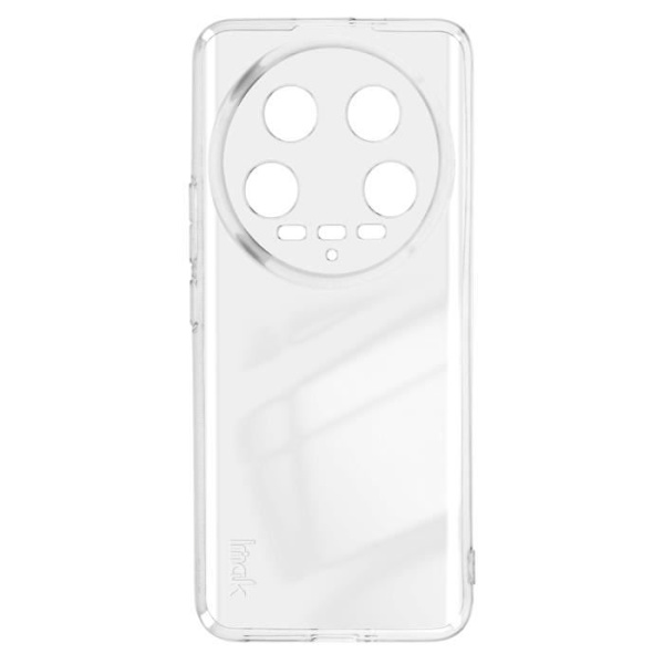 Silikonfodral - IMAK - Xiaomi 14 Ultra - Skyddat kamerablock - Smal design - Transparent Transparent