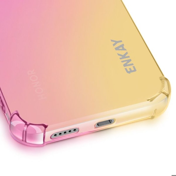 Coque til Honor 400 Lite Blød med Forstærkede Hjørner Design Gradient Enkay Rose Champagne