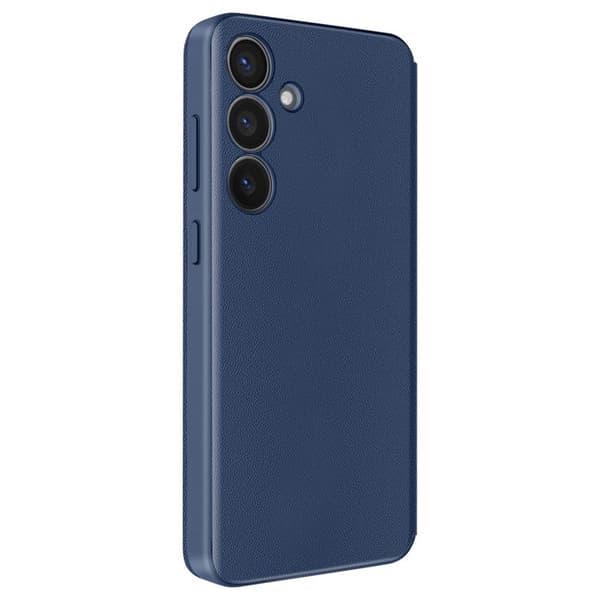Fönsteretui för Samsung Galaxy S24 med kortfack, mörkblå Blå