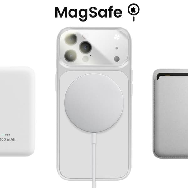 Cover til iPhone 12 Pro Max Kompatibel med MagSafe Mat AG Glas Sølv Grå