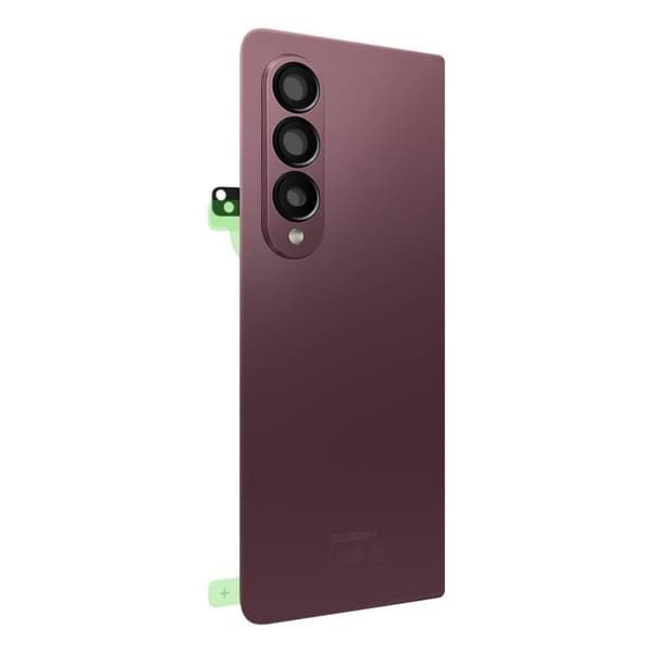 Batteri Cache - SAMSUNG - Galaxy Z Fold 4 - Rød - Forenklet Installation - Indbygget Klæb Röd