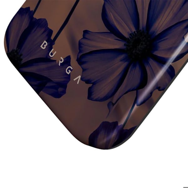Coque MagSafe til iPhone 16 Elegant Velvet Night Burga Mørk Lilla mønster Lila