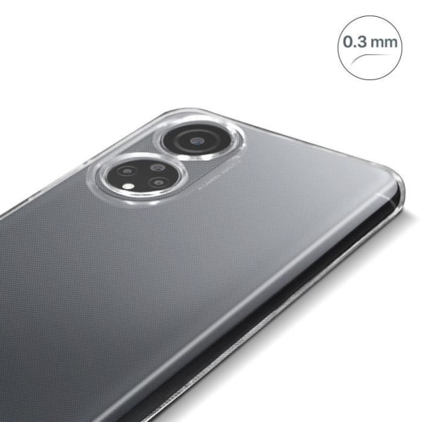 AVIZAR suojakotelo Honor X7:lle - Pehmeä - Erittäin ohut 0,3 mm - Läpinäkyvä Transparent